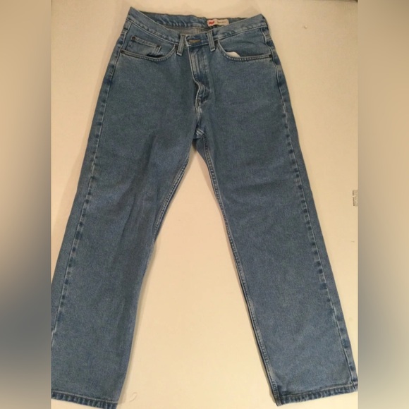 Wrangler Men’s 34x30 Regular Fit Denim Blue Jeans Measures 34x29 SASHA - Picture 2 of 6